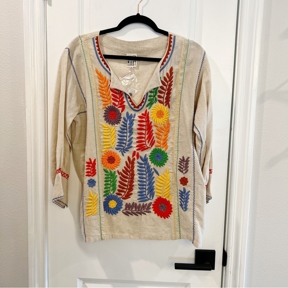 Sister Mary - Gloria Top in Natural Sz XS NWT - Picture 2 of 10